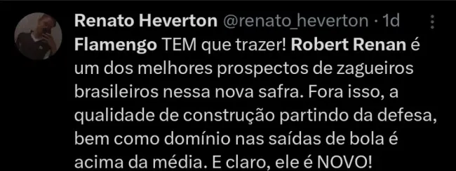 Repercussão via Twitter