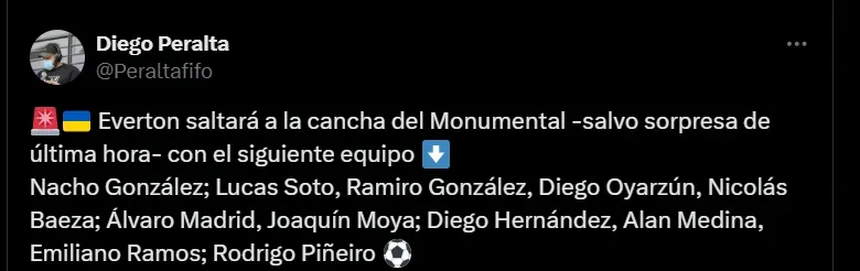 Captura Twitter.