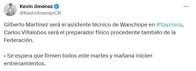 Captura de X.