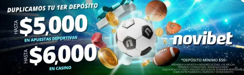 Código promocional Novibet.