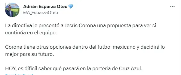 Información de Adrián Esparza Oteo