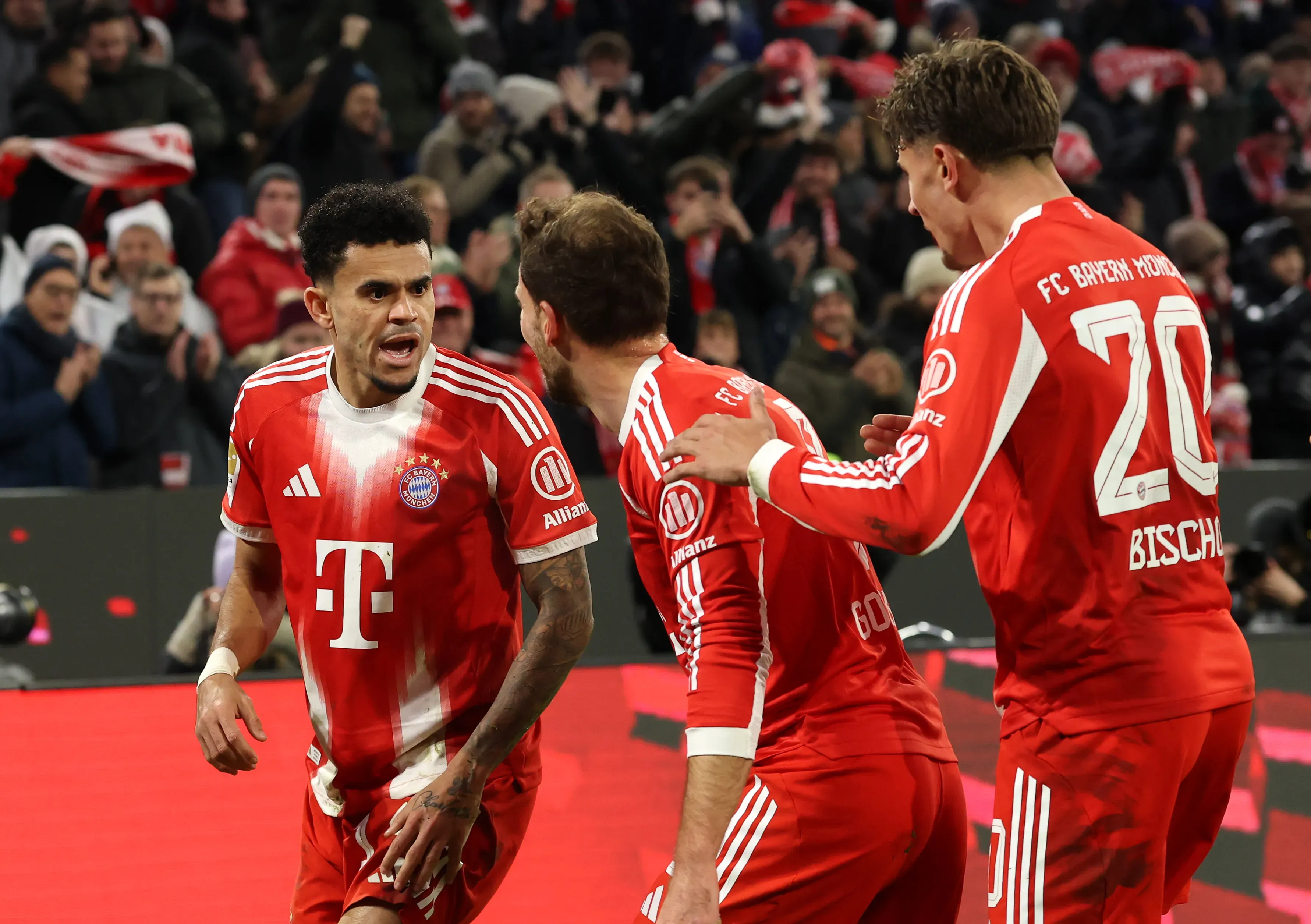 Luis Díaz – Bayern Múnich gol vs. St. Pauli – Foto: Getty