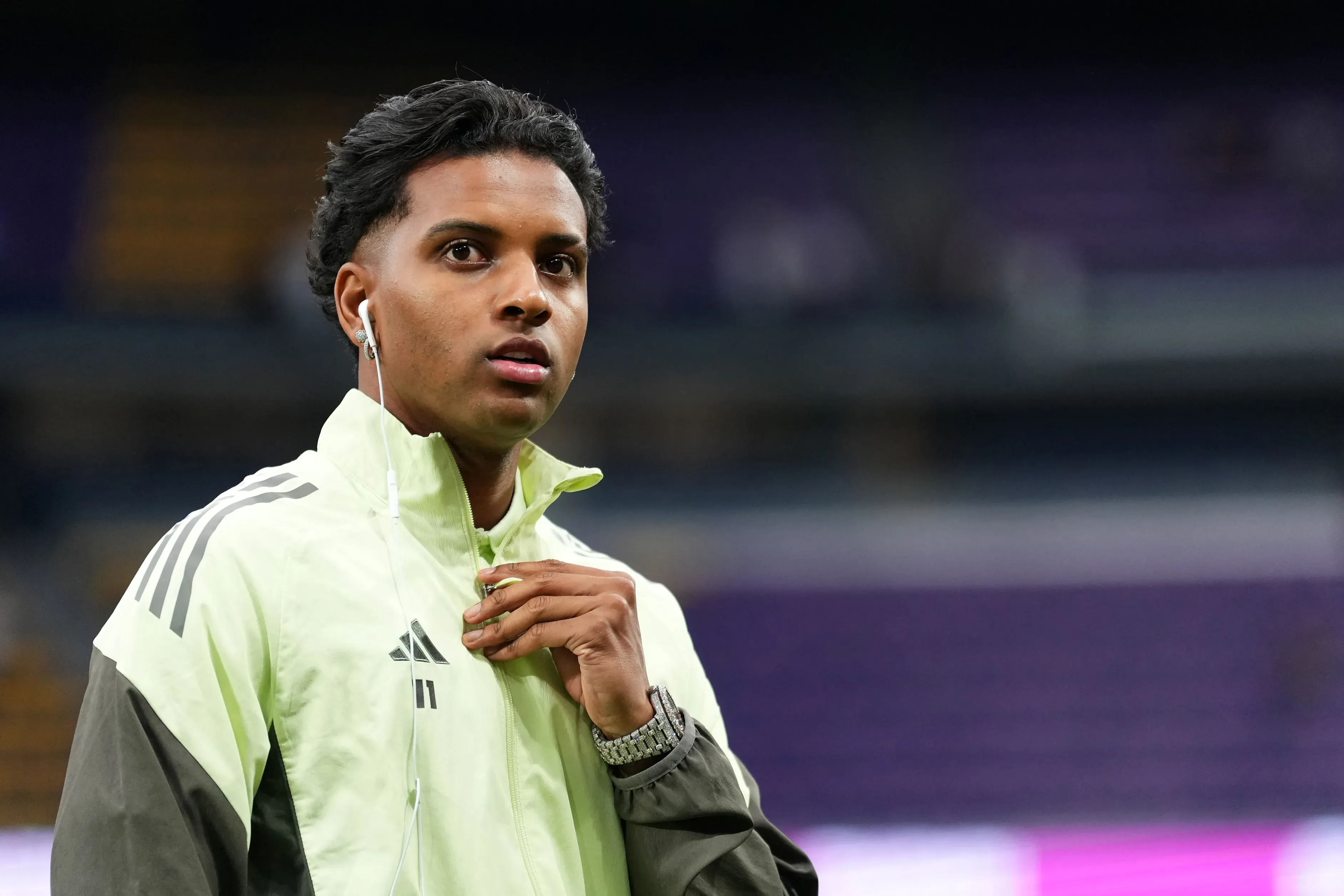 Rodrygo não deve sair em janeiro (Foto: Angel Martinez/Getty Images)