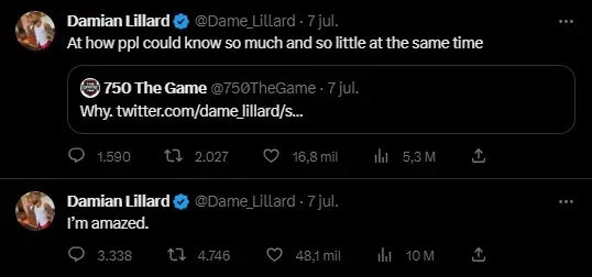 Fuente: @Dame_Lillard