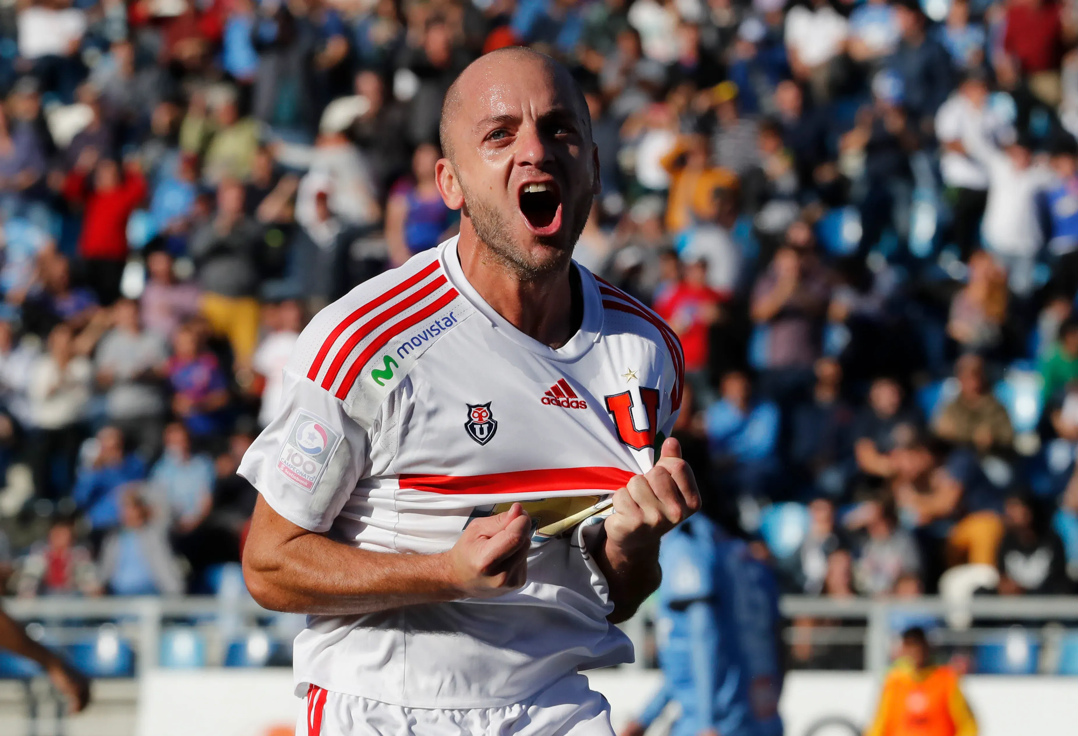 Gustavo Lorenzetti es muy querido en U. de Chile. Imagen: Photosport