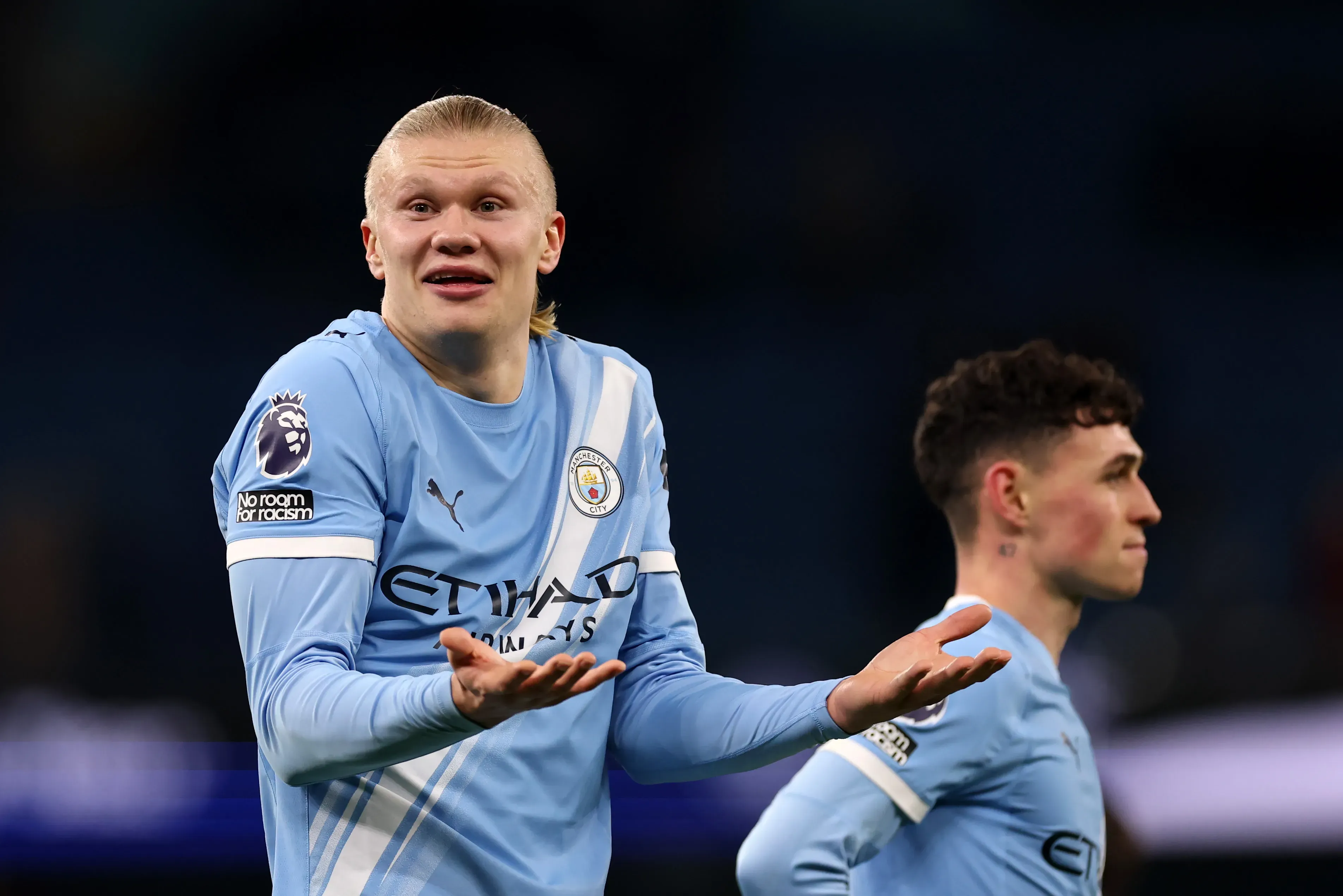 Haaland hace de las suyas fuera y dentro de la cancha | Getty Images