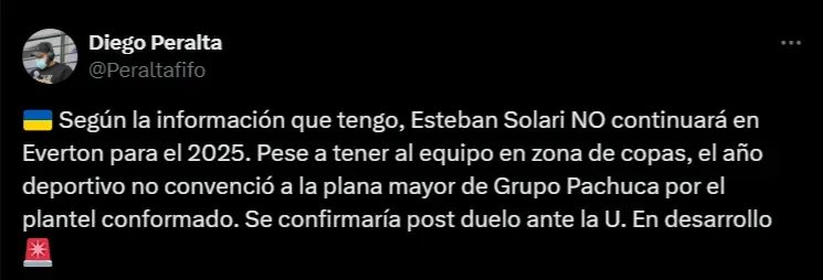 Captura Twitter.