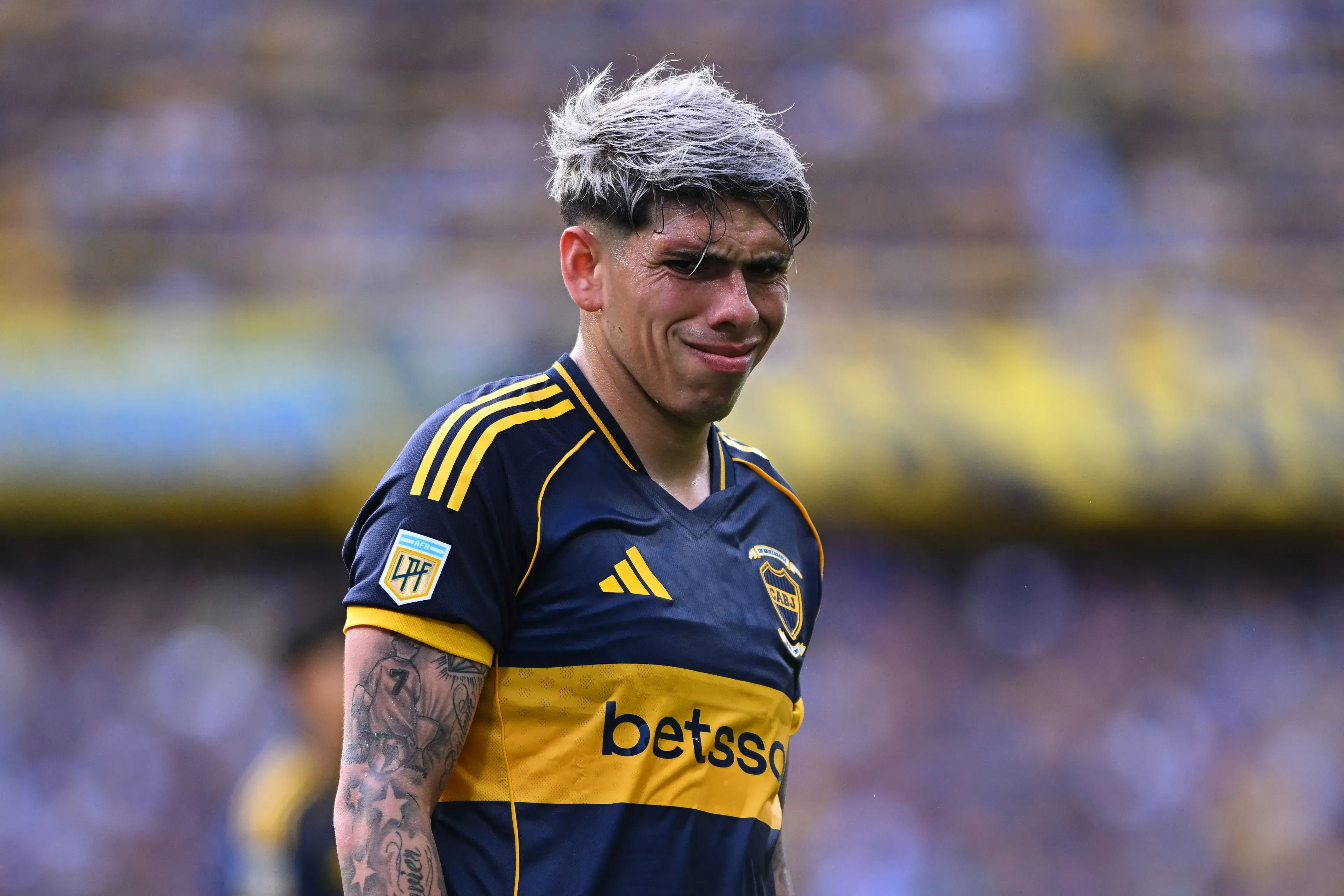 A pesar de las críticas, Palacios es fijo para el DT de Boca, Claudio Ubeda. (Foto: Rodrigo Valle/Getty Images)