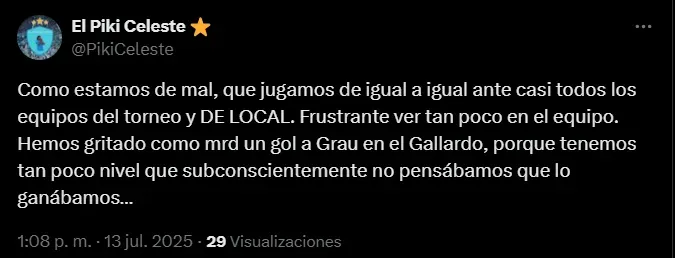 Fuente: X