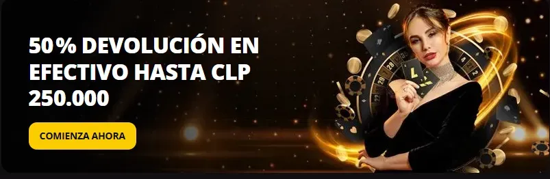 Bono de bienvenida LVBET casino en vivo