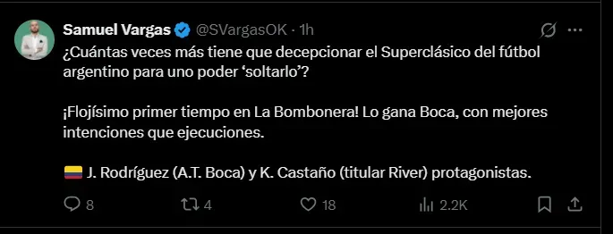 Fuente: @SVargasOK