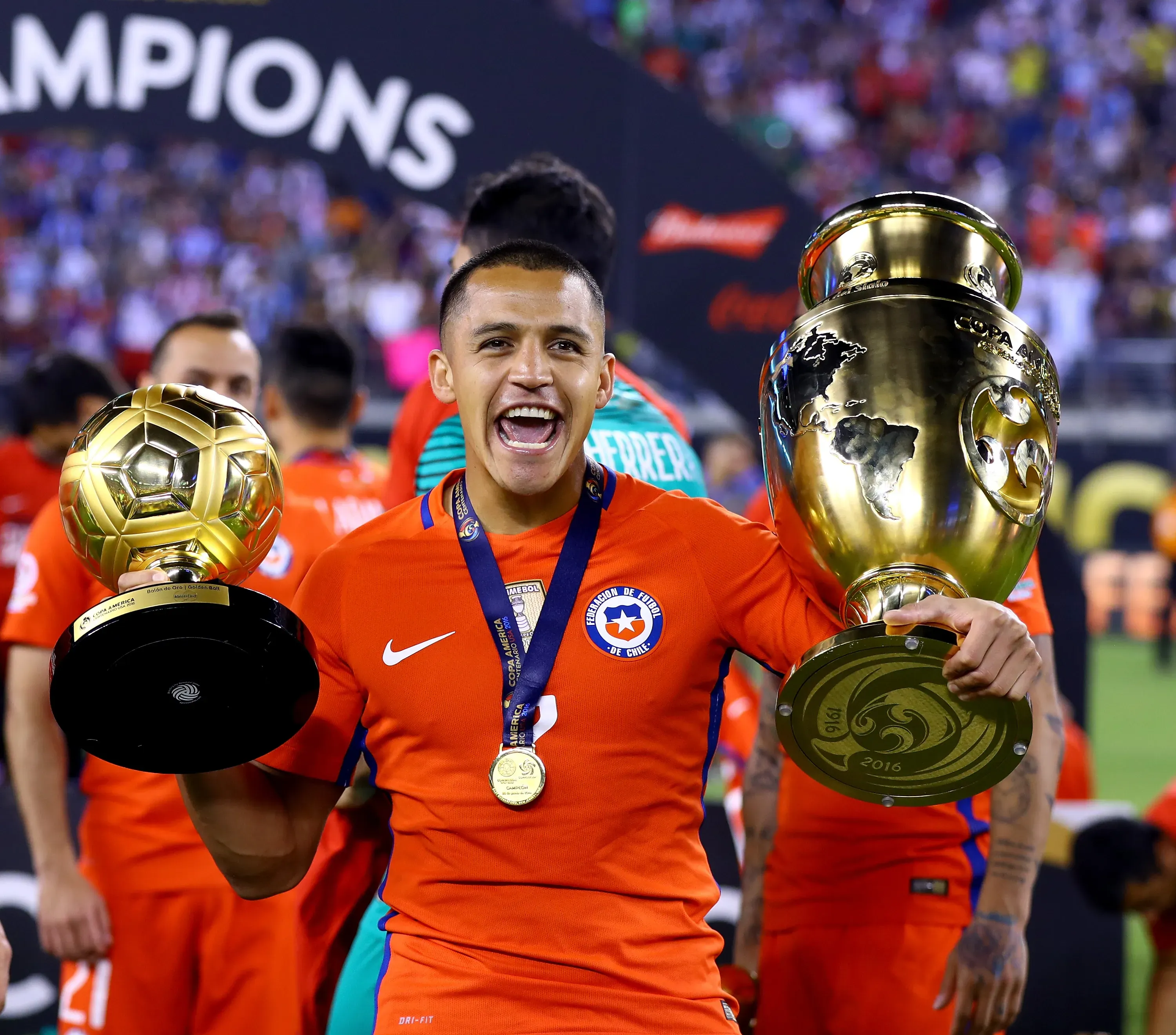 Alexis Sánchez logra la segunda Copa América con Chile