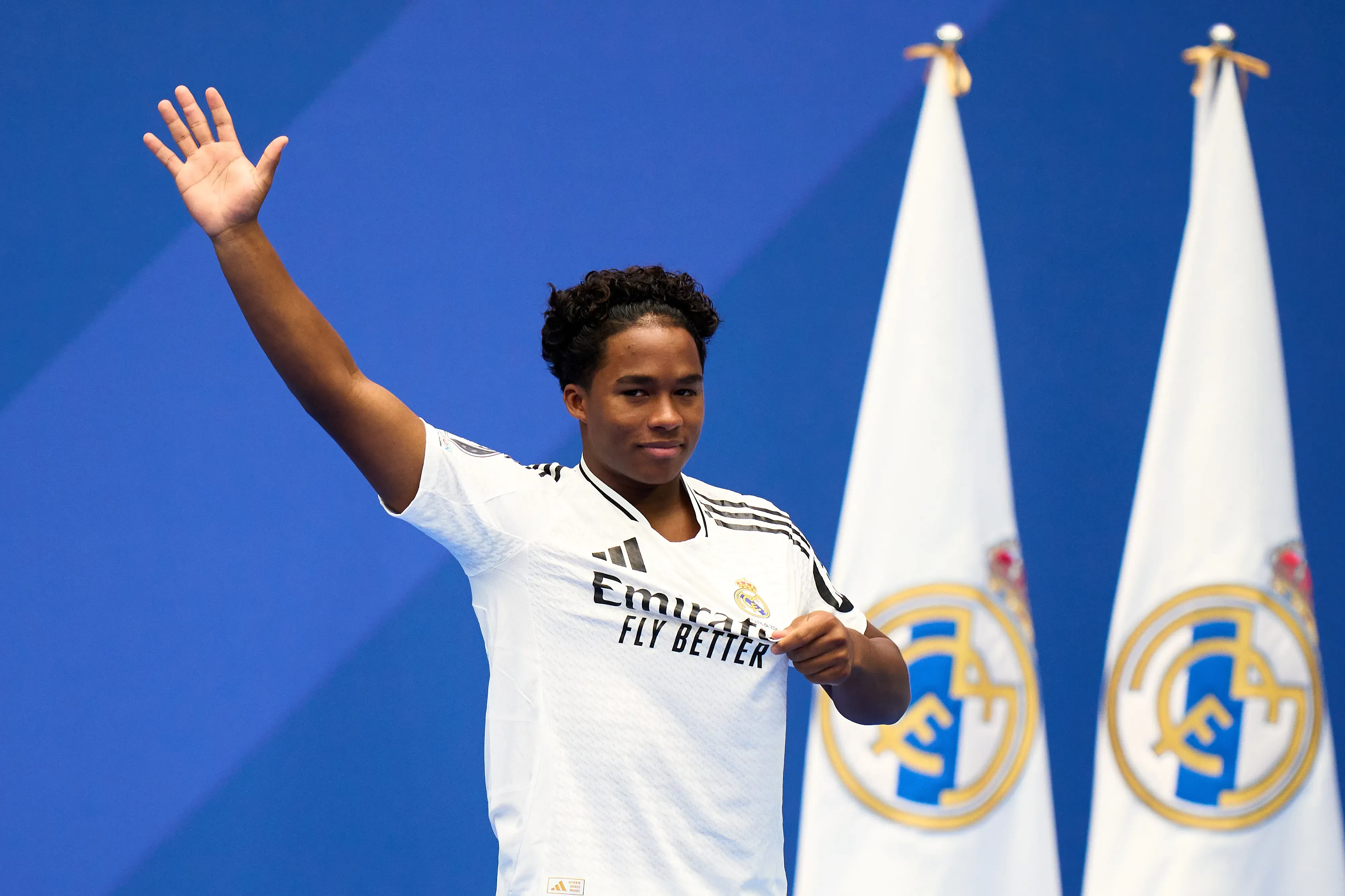 Endrick voltará ao Real Madrid após período de empréstimo (Photo by Angel Martinez/Getty Images)