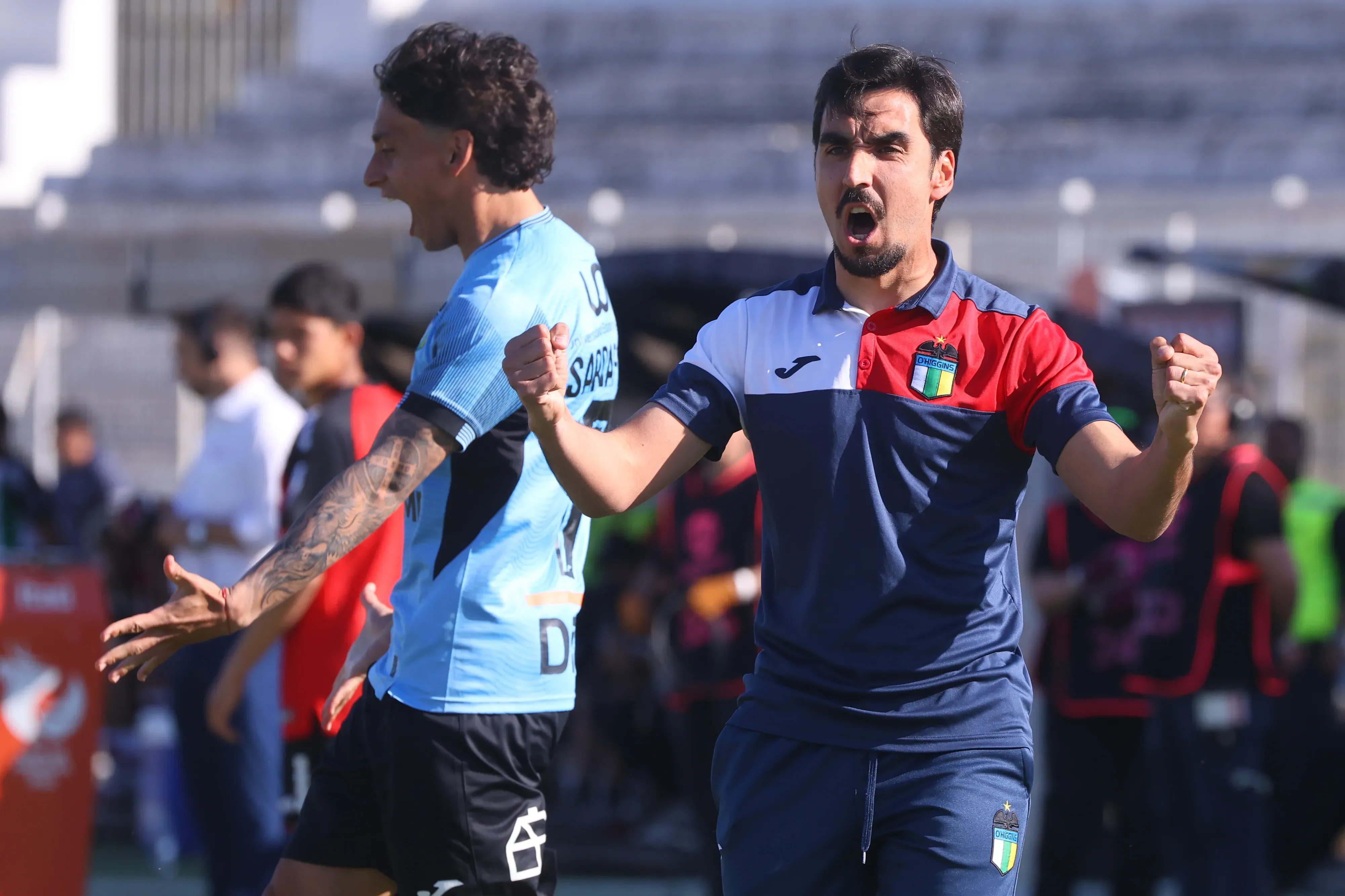 O’Higgins quiere darle caza a la UC por el Chile 2 a la Copa Libertadores. Foto: Jonnathan Oyarzun/Photosport