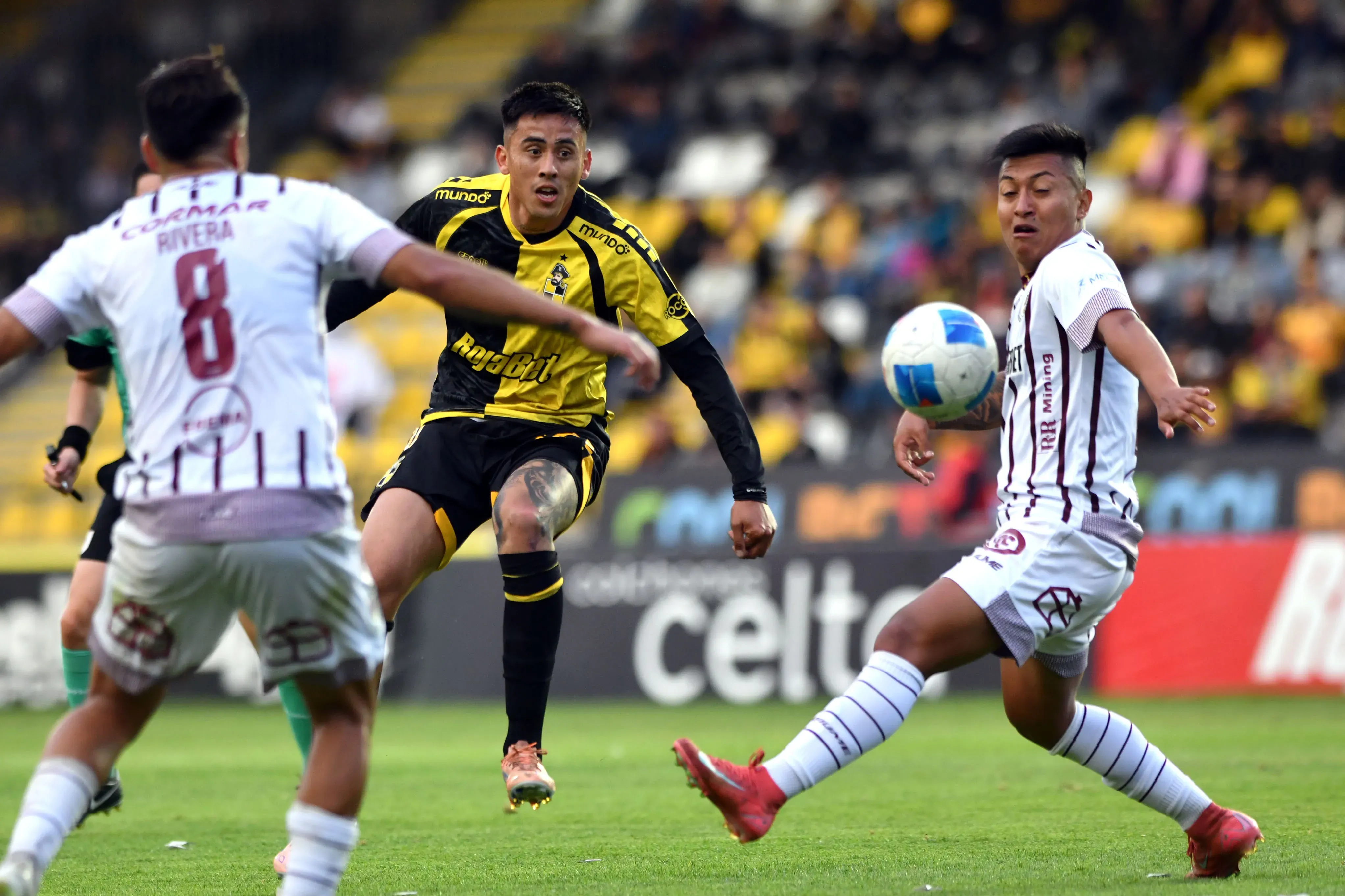 Matias Palavecino nuevamente figura en el puerto /Photosport