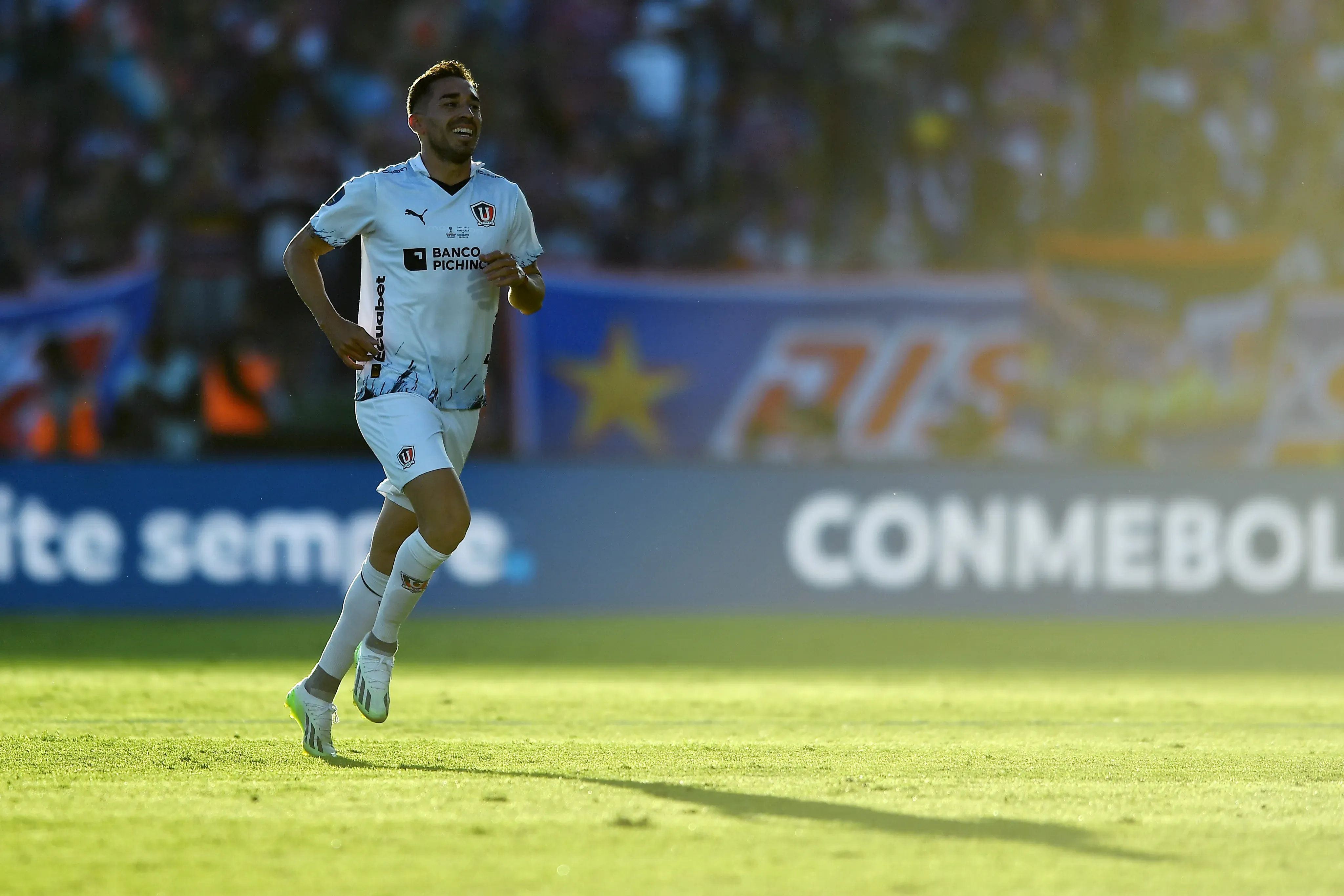 Gol de Lisandro Alzugaray – Copa Sudamericana 2023. Foto:  Getty.