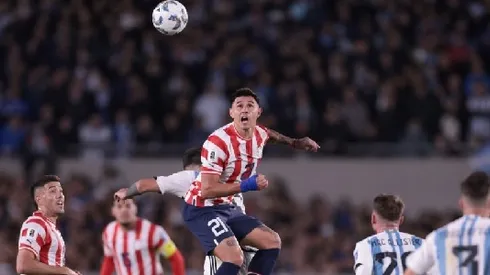 Adam Bareiro en la Selección de Paraguay.