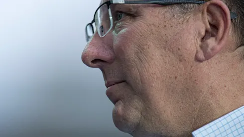 RJ - Rio de Janeiro - 15/05/2022 - BRASILEIRO A 2022, BOTAFOGO X FORTALEZA - John Textor socio majoritario do Botafogo antes da partida contra o Fortaleza no estadio Maracana pelo campeonato Brasileiro A 2022. Foto: Jorge Rodrigues/AGIF