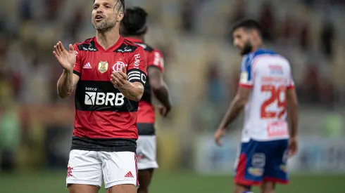 RJ - Rio de Janeiro - 11/11/2021 - BRASILEIRO A 2021, FLAMENGO X BAHIA - Diego Ribas jogador do Flamengo durante partida contra o Bahia no estadio Maracana pelo campeonato Brasileiro A 2021. Foto: Jorge Rodrigues/AGIF