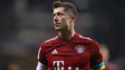 Alex Grimm/Getty Images – Robert Lewandowski, centroavante do Bayern de Munique
