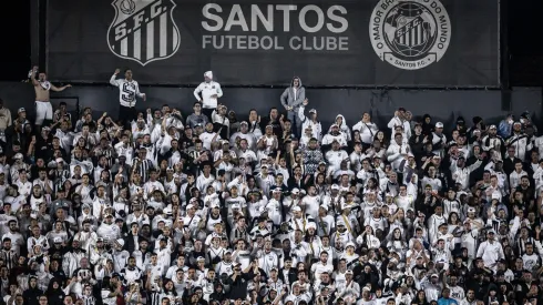 Foto: Raul Baretta/AGIF – Torcida do Santos esgota ingressos para partida contra o Flamengo
