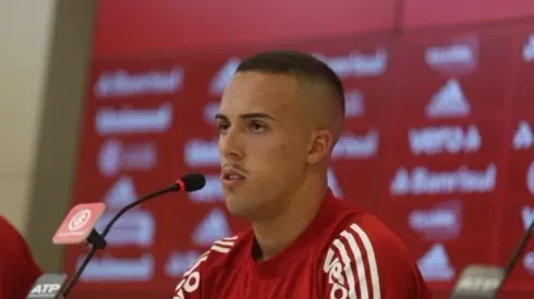 Ricardo Duarte/Internacional - João Peglow, atacante do Atlético-GO