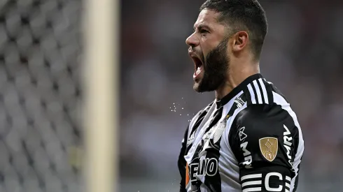 Foto: (Pedro Vilela/Getty Images) - Herói do Atlético, Hulk deu uma resposta aos críticos nesta terça (5)