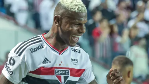 Foto: Marcello Zambrana/AGIF – Arboleda não atua mais pelo São Paulo em 2022
