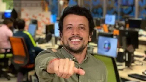 Foto: Reprodução/ TV Globo – André Hernán atualiza mercado no São Paulo
