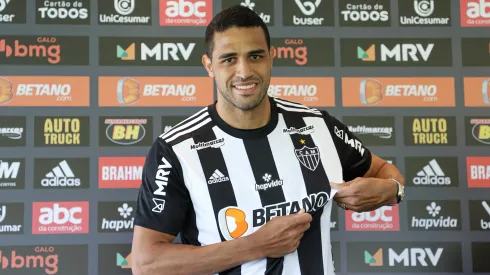 Foto: Bruno Sousa / Atlético - Alan Kardec aguarda por estreia no Atlético-MG