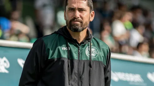 Robson Mafra/AGIF – Gustavo Morínigo, técnico do Coritiba
