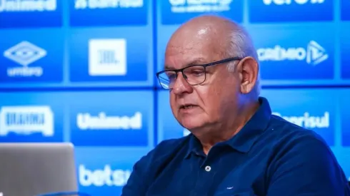 Lucas Uebel/Grêmio – Romildo Bolzan, presidente do Grêmio
