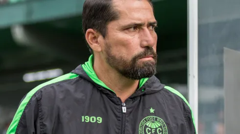 Robson Mafra/AGIF – Gustavo Morínigo, técnico do Coritiba
