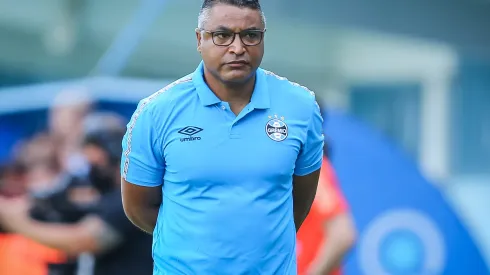 Pedro H. Tesch/AGIF – Roger Machado, técnico do Grêmio
