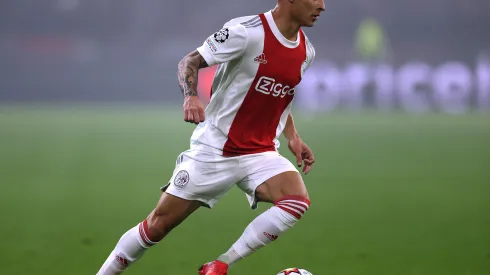 Foto: (Dean Mouhtaropoulos/Getty Images) - Antony, do Ajax, pode render uma 'bolada' ao São Paulo em caso de transferência