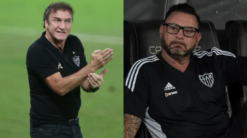 Foto Cuca: Gil Gomes/AGIF e Foto Mohamed: Thiago Ribeiro/AGIF | Cuca 'discorda' e tem primeiro mudança no Galo exposta