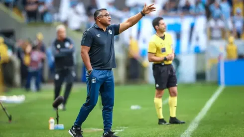 Lucas Uebel/Grêmio - Roger Machado, técnico do Grêmio