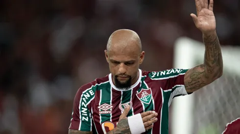 Jorge Rodrigues/AGIF – Felipe Melo, volante do Fluminense
