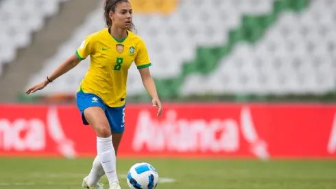 Thaís Magalhães/CBF- Angelina, volante da Seleçãp Feminina