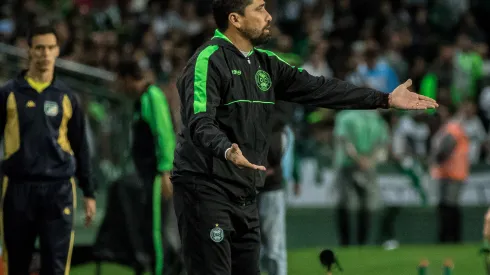 Robson Mafra/AGIF-Gustavo Morínigo, técnico do Coritiba
