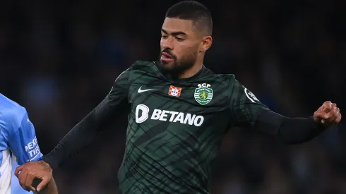 Foto: (Laurence Griffiths/Getty Images) – Bruno Tabata, do Sporting, agitou a torcida do Palmeiras nas redes sociais
