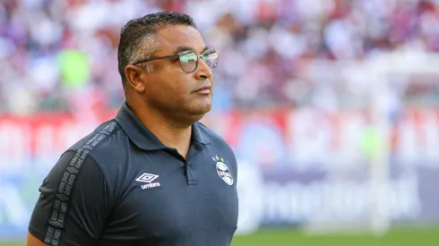 Renan Oliveira/AGIF- Roger Machado, técnico do Grêmio