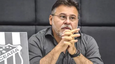 Felipe Santos/CearaSC.com- Robinson de Castro, presidente do Ceará