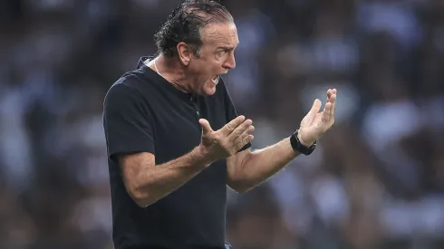 Foto: (Pedro Souza/Atlético) - Cuca garantiu que o Atlético vai lutar pela classificação à semifinal da Libertadores