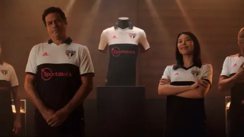 Foto: Reprodução/ Twitter oficial São Paulo FC- São Paulo anuncia terceiro uniforme
