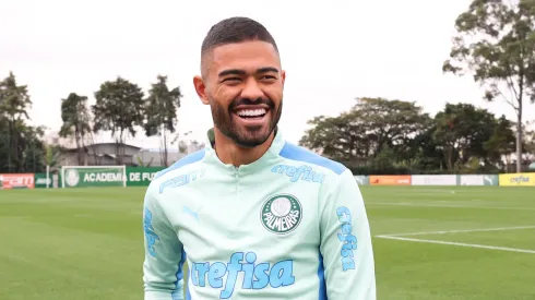 Foto: Fabio Menotti/Palmeiras - Bruno Tabata comenta possível estreia no Palmeiras