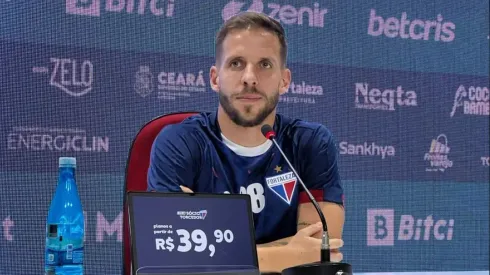 Lucas Catrib/Fortaleza EC- Lucas Sasha, volante do Fortaleza