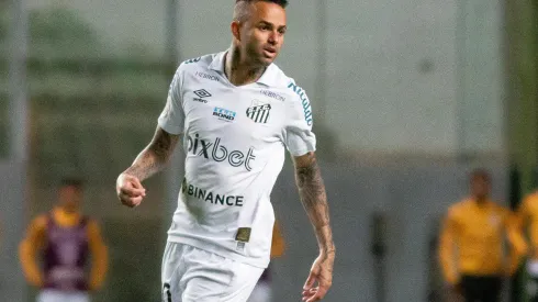 Fernando Moreno/AGIF- Luan, meia-atacante do Santos