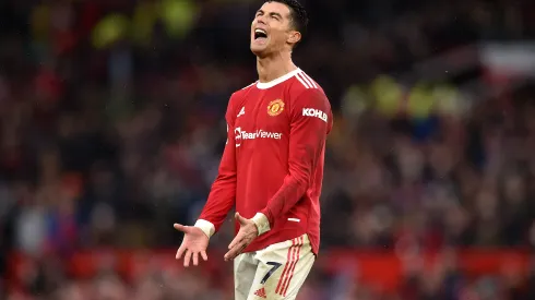 Nathan Stirk/ Getty Images- Cristiano Ronaldo, atacante do Manchester United
