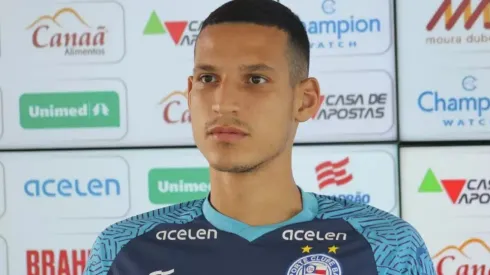 Felipe Santana/EC Bahia- Gabriel Xavier, zagueiro do Bahia